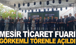 Manisa'da 32. Mesir Ticaret Fuarı Bugün açıldı