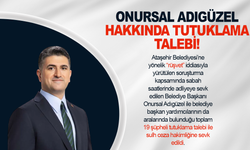 Onursal Adıgüzel hakkında tutuklama talebi!