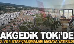 Akgedik TOKİ’de 3. ve 4. Etap Çalışmaları Masaya Yatırıldı
