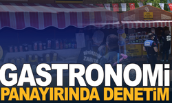 Manisa'da zabıta eküpleri gastronomi panayırında denetim yaptı