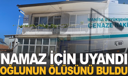 Manisa'da 80 yaşındaki baba banyoda oğlunun ölüsünü buldu