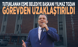 Tutuklanan Eşme Belediye Başkanı Yılmaz Tozan görevden uzaklaştırıldı