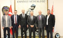 Kahveciler Odası'ndan İl Emniyet Müdürlüğüne ziyaret