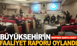 Büyükşehir’de Faaliyet Raporu Oylandı