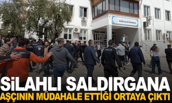 Silahlı saldırgana aşçı müdahale etmiş