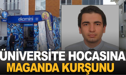 Üniversite hocasını maganda kurşunu canından etti