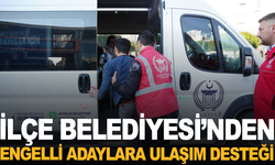 Akhisar'da Engelli Adaylar Sınav Merkezlerine Ücretsiz Taşındı