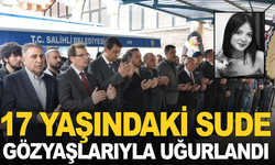 Manisa'da 17 yaşındaki Sude Gelen son yolculuğuna uğurlandı