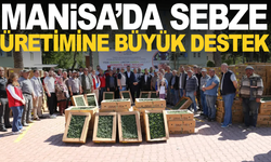 Manisa’da 672 Bin Sebze Fidesi Dağıtımı Başladı