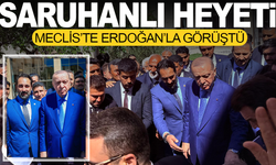 Arınç’tan Meclis’te Saruhanlı Buluşması: Heyet Erdoğan'la görüştü
