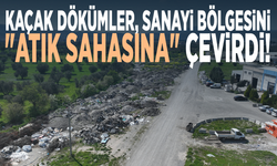 Kaçak Dökümler, Sanayi Bölgesini "Atık Sahasına" Çevirdi!