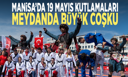 Manisa’da 19 Mayıs kutlamaları... Meydanda büyük coşku