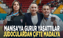 Manisa’ya gurur yaşattılar... Judoculardan çifte madalya