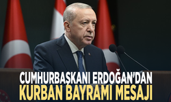 Cumhurbaşkanı Erdoğan'dan Kurban Bayramı mesajı