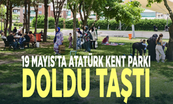 19 Mayıs'ta Atatürk Kent Parkı doldu taştı