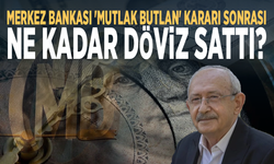 Merkez Bankası 'mutlak butlan' kararı sonrası ne kadar döviz sattı?