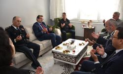 Kaymakam Güldoğan’dan şehit ailesine bayram ziyareti