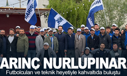 Mücahit Arınç, Nurlupınarspor futbolcuları ve teknik heyetiyle kahvaltıda buluştu