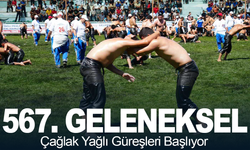 567. Geleneksel Çağlak Yağlı Güreşleri Başlıyor