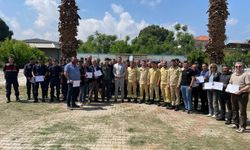 Sarıgöl’de 95 kişiye yangın eğitimi