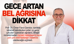 Bel ağrısını fıtığa bağlamayın, teşhiste geç kalmayın