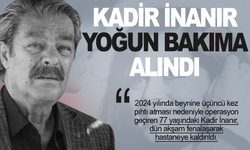 Usta sanatçı Kadir İnanır yoğun bakıma kaldırıldı