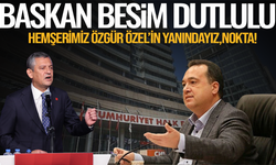 Başkan Dutlulu: Hemşerimiz Özgür Özel’in yanındayız, Nokta.