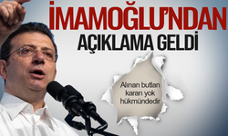 İmamoğlu: Alınan Butlan Kararı Bizim İçin Yok Hükmündedir