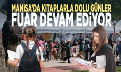 Manisa’da kitaplarla dolu günler… Fuar devam ediyor