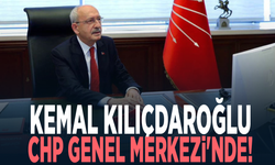 Kemal Kılıçdaroğlu CHP Genel Merkezi'nde!