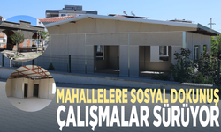 Mahallelere sosyal dokunuş... Çalışmalar sürüyor