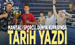 Manisalı sporcu, Dünya Kupası'nda tarih yazdı