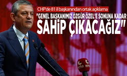 CHP'de 81 il başkanından ortak açıklama: "Genel Başkanımız Özgür Özel'e sonuna kadar sahip çıkacağız"
