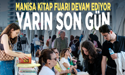 Manisa Kitap Fuarı devam ediyor... Yarın son gün