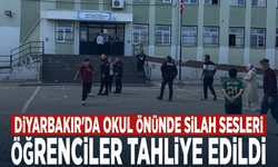 Diyarbakır'da okul önünde silah sesleri! Öğrenciler tahliye edildi