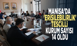 Manisa'da 'Erişilebilirlik' tescilli kurum sayısı 14 oldu