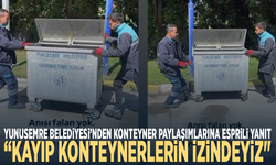 Yunusemre Belediyesi’nden konteyner paylaşımlarına esprili yanıt: “Kayıp konteynerlerin izindeyiz"