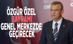 Özgür Özel bayramı genel merkezde geçirecek
