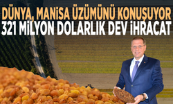Dünya, Manisa üzümünü konuşuyor... 321 milyon dolarlık dev ihracat