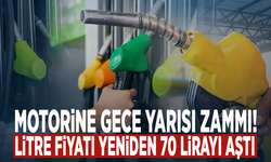Motorine gece yarısı zammı! Litre fiyatı yeniden 70 lirayı aştı