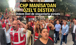 CHP Manisa'dan Özgür Özel'e destek