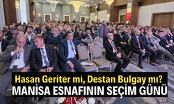 Hasan Geriter mi, Destan Bulgay mı? Manisa esnafı sandık başında