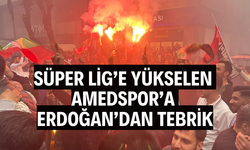 Cumhurbaşkanı Erdoğan'dan Amedspor'a tebrik mesajı