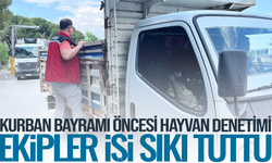Vatandaşların güvenli kurbanlığa ulaşması için ekipler sahada