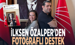 İlksen Özalper'den fotoğraflı destek