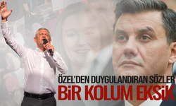 Özel'den duygulandıran sözler: "Bir kolum eksik"