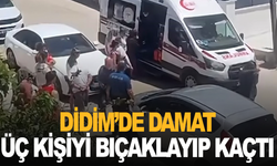 Didim’de damat, üç kişiyi bıçaklayıp kaçtı