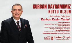 ŞEHZADELER BELEDİYESİ KURBAN BAYRAMI ANA MANŞET REKLAMI