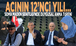 Acının 12’nci yılı... Soma Maden Şehitliği’nde duygusal anma töreni