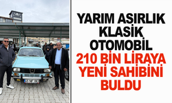 1974 model klasik otomobil, 210 bin TL bedelle el değiştirdi